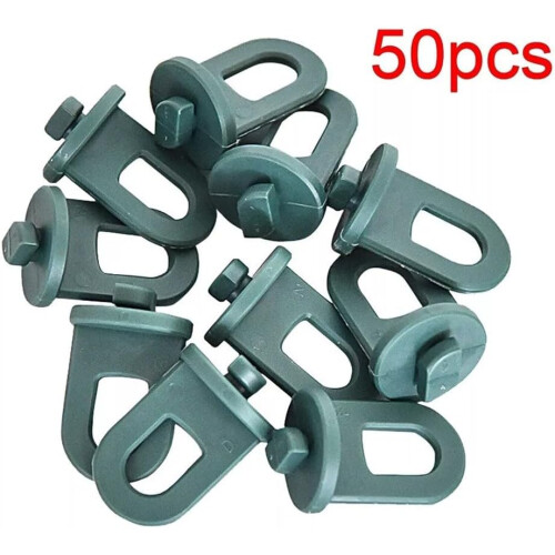 Space Saving Solutions plastic hooks for tidy garden organization, 50 pieces 1