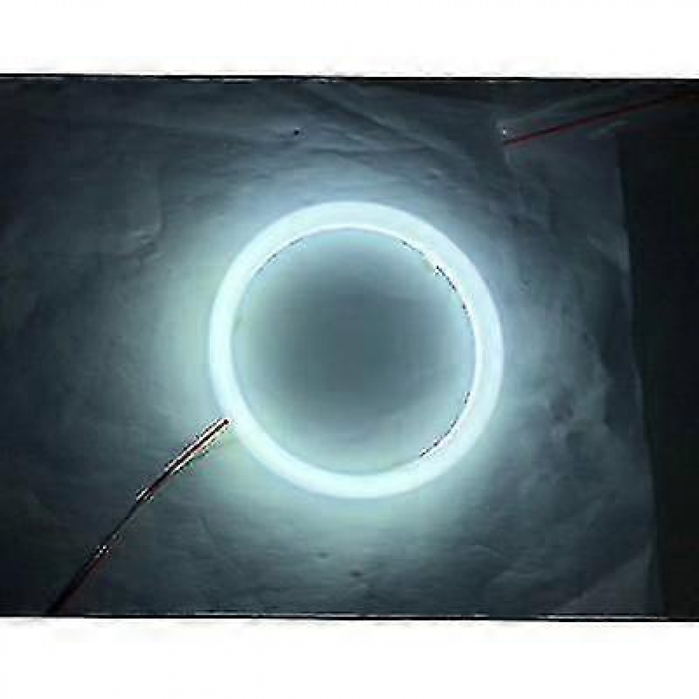 2Pcs 90Mm 2Pcs Cob Led Angel Eye Halo Ring 60-120Mm Auto Drl Car Daytime Running Head Boris White/Light 7057162540465