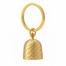 Messing keychain metal bell pendant keychain outdoor pendants keychain decorations backpacks bag campings