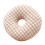 Supportive Pillow Cushion with Ear Hole Great for Side-Orange 1