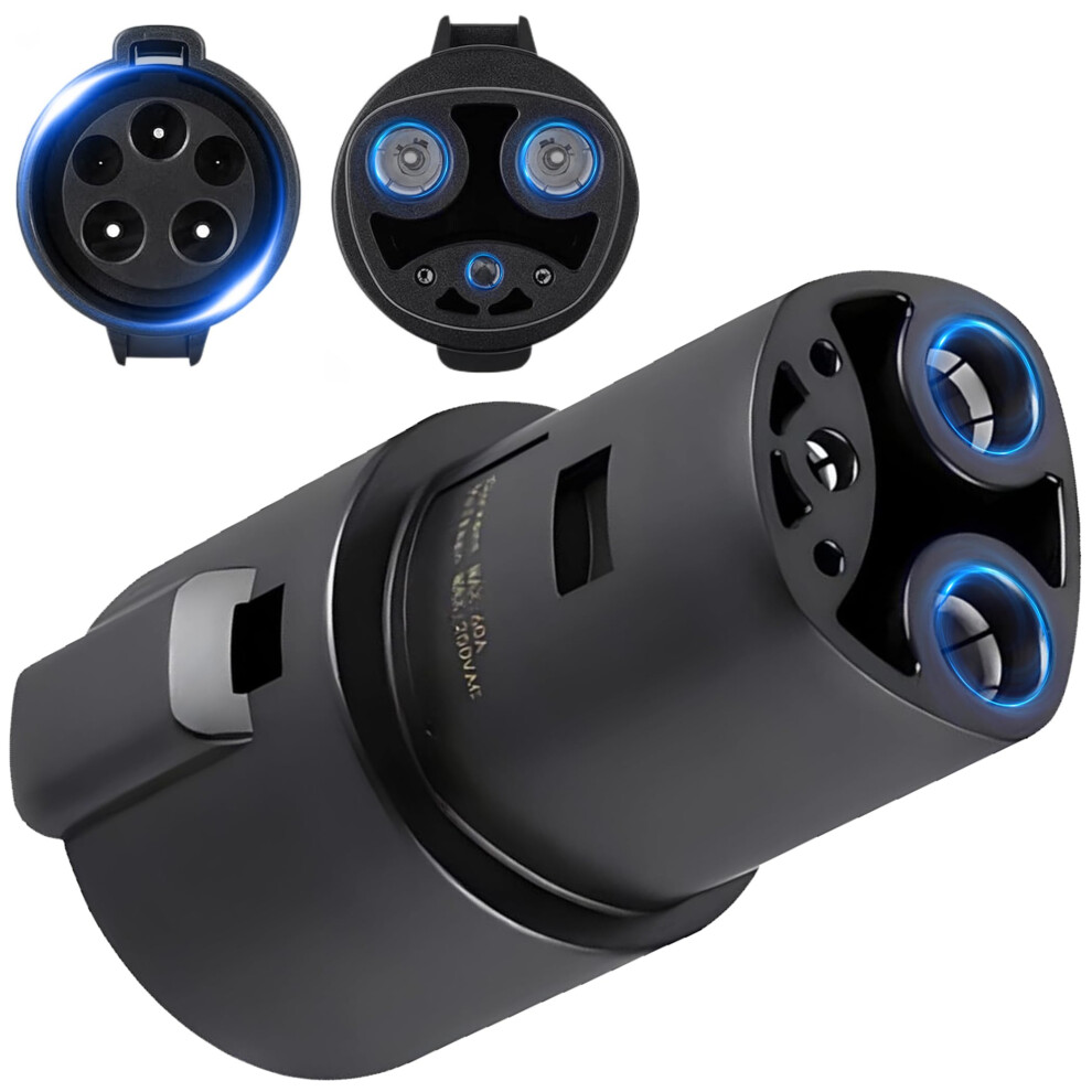 J1772 To Tesla Charging Adapter 60A 250V Level 2 Fast Charge Ul Ce Fcc Rohs For Model 3 Y S X 9119770416452