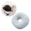 Supportive Pillow Cushion with Ear Hole Great for Side-Orange 3