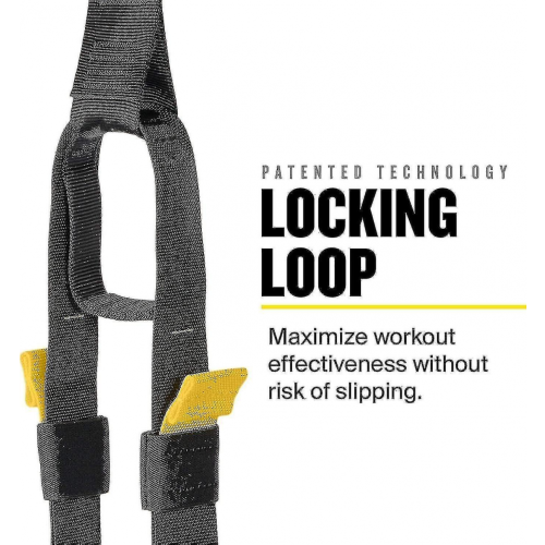 Trx Trainer Sospensione Completo - Sistema Palestra Casa per Esperti, Include TRX TR 2