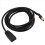 High Quality Black 10 Pin 3.5 mm Jack socket Car USB AUX IN Adapter Ca 3
