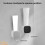 Toothpaste Dispenser Wall Mounted  SelfAdhesive Holder for Bathroom Black 5