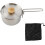 Camping pot, camping kettle with removable handle, 1 L stainless steel 5
