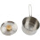 Camping pot, camping kettle with removable handle, 1 L stainless steel 4