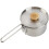 Camping pot, camping kettle with removable handle, 1 L stainless steel 3
