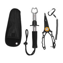Durable Fishing Gear, Portable Fishing Accessories: Aviation Grade Anodized Aluminum, Non-Slip Handle Design, Suitable For Freshwater And Seawater, Mu