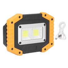 Iluminação incomparável, luz portátil de 30W e 2000 lúmens, função de bateria externa de emergência, luz de trabalho LED COB recarregável