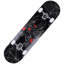 Skateboard Complete 31 x 8 with 7 Layers Maple Wood Double Kick Tricks