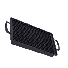 NonStick Rectangular Grill Plate Baking Tray Cassette Oven-L 1