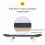 Skateboard Complete 31 x 8 with 7 Layers Maple Wood Double Kick Tricks 2