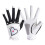 Women's Golf Gloves 1Pair Fingerless Soft AntiS Left Right Black 1