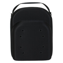 Hat Travel Case with Ventilation Holes – Portable Dustproof Baseball Cap Storage Organizer for Men, Black
