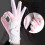 Women's Golf Gloves 1Pair Fingerless Soft AntiS Left Right Black 2