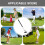 Minii Golf Putter  TwoWay Putter  Adjustable Size for  Black 5