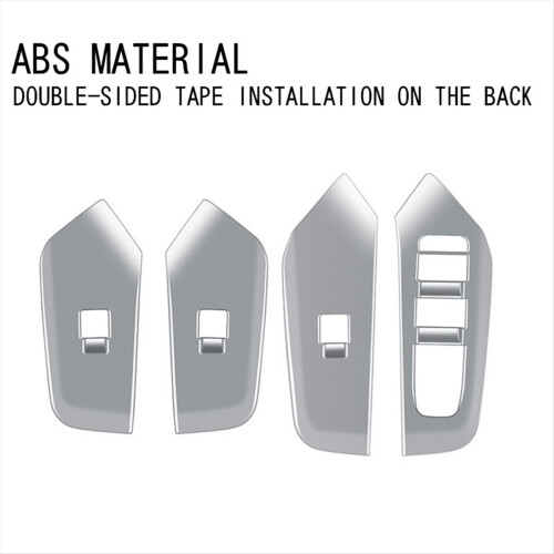Car Interior Door Armrest Window Glass Switch Frame Panel Trims for 60 2