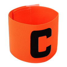 Football Captain's Armband Team Bracelet Training Sleeve Badges, orange