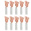 Pack of 10 Practical Wedding Table Seating Cards Ribbon Table-2 1