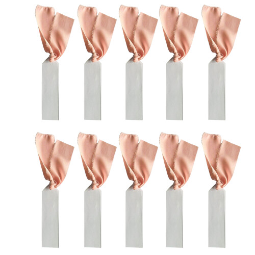 Pack of 10 Practical Wedding Table Seating Cards Ribbon Table-2