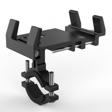 Bicycle Phone Holder, Universal Bike Mount Shock Absorption, Aluminum Alloy Frame With Eagle Claws Protection, for Iphone Samsung
