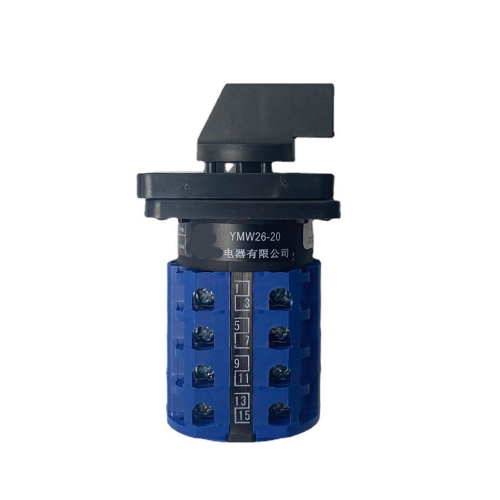 Ymw2620/4 20A 4 Poles 04 Position Control Electronic Starter Circuit Changeover Lw26 Lw28 Lw39b Rotary Cam Switch (Customize) 690V Customize 9001264617301