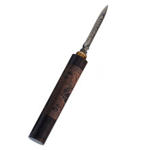 Ice Pick Stainless Steel with Wooden Handle Tea Cake Knife for Prying Brick Puerh Tool for Kitchen Bar Camping