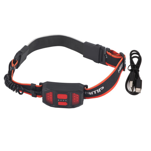 Φακός κεφαλής ευρείας δέσμης με αδιάβροχο σχεδιασμό, εξαιρετικά ελαφρύς