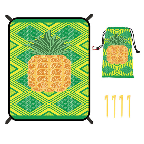 Stylish Beach Mat Foldable Picnic Pad Waterproof Camping-2