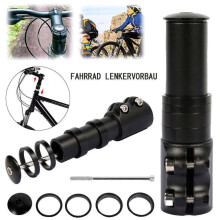 Komfortowa jazda na rowerze, przedłużacz mostka widelca do kierownicy MTB, aluminiowy adapter Head Up, łatwa instalacja, solidny i wytrzymały,
