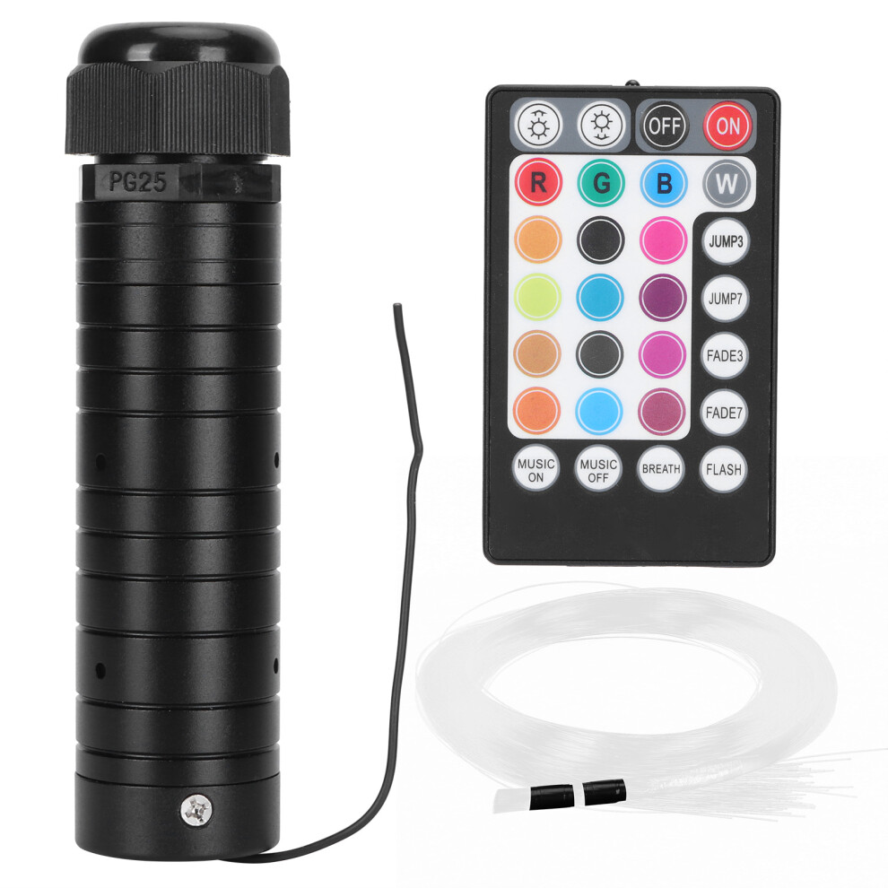 Fiber Optic Lighting Starlight Headliner Kit Rgbw Led Twinkle Meteor Modes Universal Fit Automotive Home Theater Lighting With Bluetooth App Control S 9420858762379