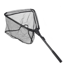 Rubber Coated Nylon Fishing Net, Extend To 49.2 Inches, The Angler's Choice For Freshwater And Saltwater Catch & Release Ventures