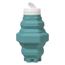Travel Bottle, Hot And Cold Resistant Food-Grade Silicone Collapsible Water Bottles With Leak-Proof Lid, Compact Foldable Design For Easy Transportati