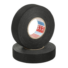 Fabric Car Adhesive Tape, Black, 19mm x 15m, Heat Resistant for Car Cable