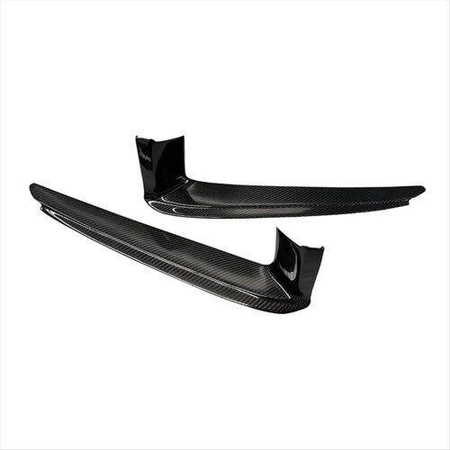 1 Paar Auto Speciale Koolstofvezel Mistlamp Frame Voorruitblad Wrap A