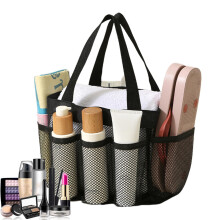 Mesh Shower Bag Travel Toiletry Bag, with Pocket
