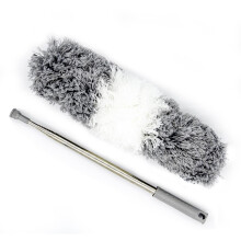 Microfiber Duster with 100' Extendable Handle, Bendable Head for Ceilings and Ceiling Fans