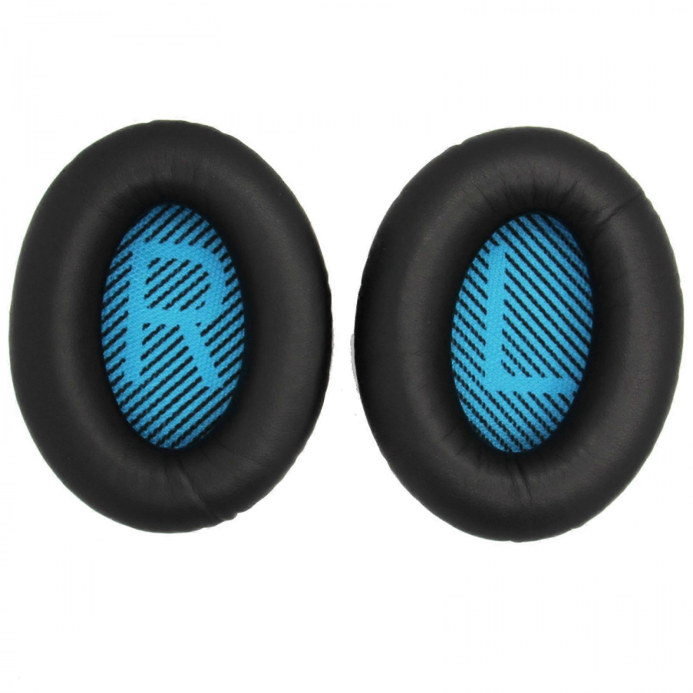 Black1 Pair For Bose Qc25 Quiet Comfort 1 Headphone Replacement Earpads Ear Cushion Cover Headphone Ear Cover 7057162547099