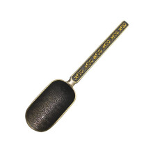 Retro Zinc Tea Loose Leaf Tea Spoon Measuring Spoon for Coffee Accessory (Antique) As Shown 1