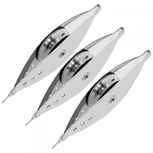For 3pcs Metal Tattingshuttle Kit For Beginners With Bobbin Supplies Premium Iron Needleshuttl Silve