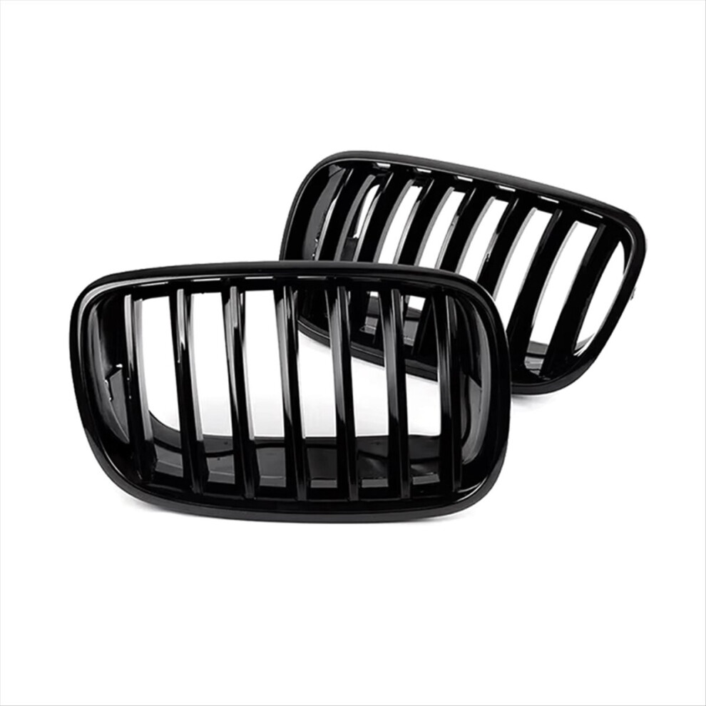 Car Front Bumper Grille Kidney Grills Racing For X5 E70 X6 E71 2007-20 4852424197196
