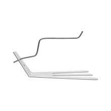 Rotating Chicken Roaster Rack Adjustable Stainless Steel NonStick Finish For Juicy BBQ Chicken Or Turkey