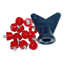12Pcs Football Boot Studs Replacement Set Durable Soccer Cleats Studs for Outdoor Play