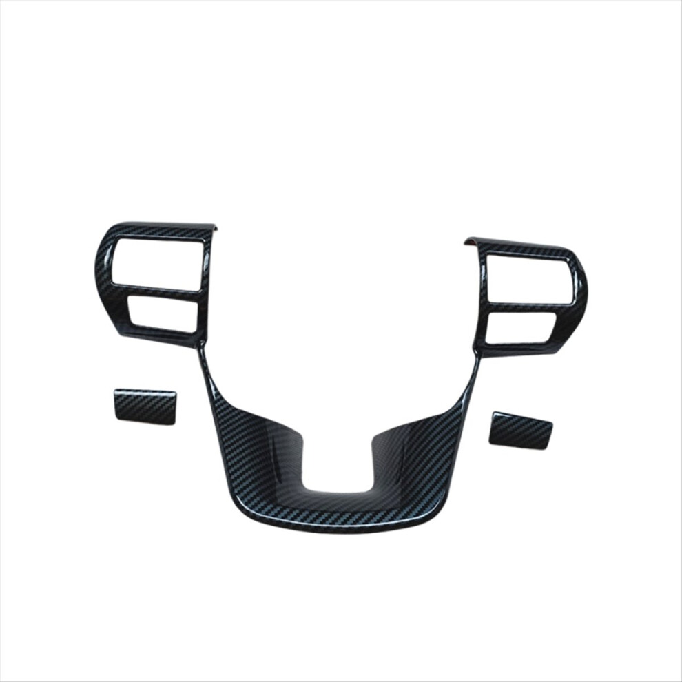 Car Steering Wheel Trim Sticker Carbon Fiber Interior Accessories For 4852424193976