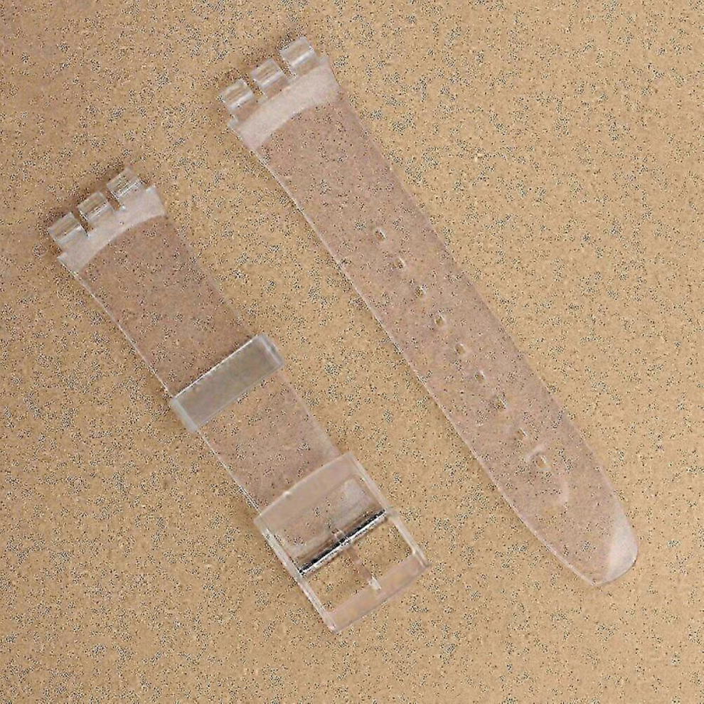 Transparent19mmsoft 20Mm Tpu Watch Strap Replacement - Silicone Band For Wristwatches 7057162551072