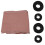Custom Nylon Fabric Upgrade Kit for Beach Chairs, Complete with Four Essential Support Straps (Coffee) 1