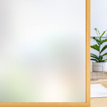 Static Adhesive Film for Office Bathroom 44.5x200cm Matte White