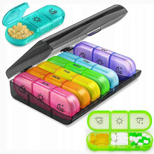 Weekly Medicine Box 3 Compartments Per Day