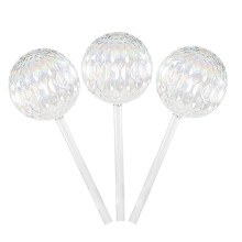 Watering globes, 3PCS colorful glass selfplant ert for indoor plants